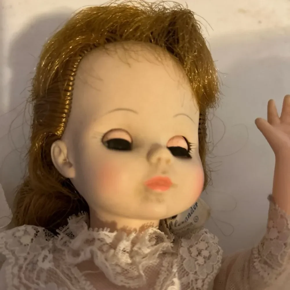 Madame Alexander Bride Doll Red Hair 1960's Played With Condition